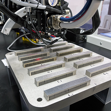 Metal AM/ laser powder bed fusion specimen
